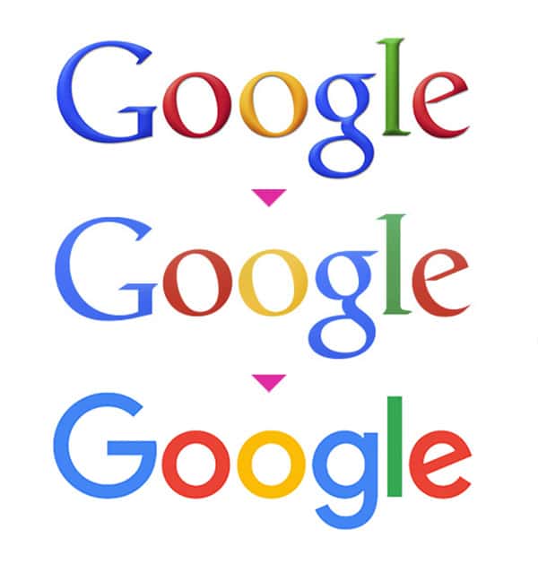 Googlen logon kehitys